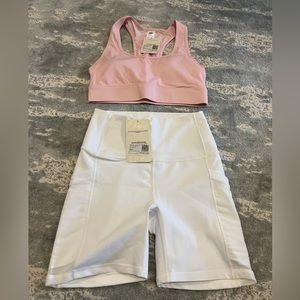Fabletics sports top and short